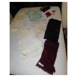 SCARVES, VINTAGE CLOTHING .