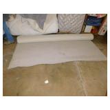 GRAY NEW ROLL OF CARPET 12