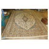 151 X 110" ORIENTAL RUG FEW WORN AREAS CLEAN .