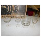 PACKED YEARS AGO ASSORTED GLASSES NOT ALL STYLES