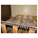 FIREPLACE GRATE W/ LEGS AND FIREPLACE SCREEN