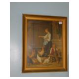 PRINT FEEDING ANIMAL