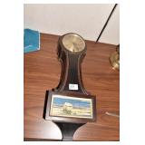 CLOCK HAND PAINTED DOOR HINGE NEEDS SCREW .