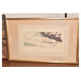 BELCK CAR PICTURE, E MONTUIT CAR PRINT.