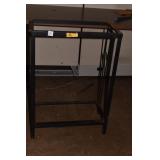 CAST IRON PEDESTAL BASE.