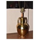 BRASS LAMP .