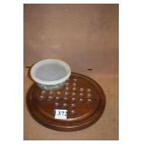 MARBLE GAME WOOD BOARD