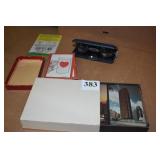 BORDEN & US STEEL CARDS & JIFFY OPERA GLASSES