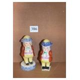 PORCELAIN GERMAN SHAKE ONE BASE BROKEN