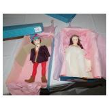 TWO MADAME ALEXANDER DOLLS.