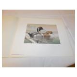 ROB LESLIE 2287/7380 SIGNED PRINT 1987