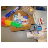 GROUP NAPKINS, SALAD BOWLS, FOIL, BULBS