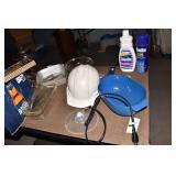 HARD HAT CARVED BOARD .