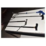 CANES AND REACH STICK .