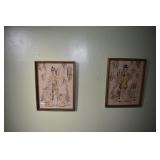 TWO ORIENTAL PRINTS .