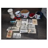 PHOTO CARD, SNOWMAN BOX, ETC. .