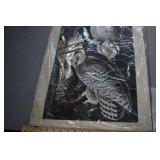 OWL PRINTS 2 READY TO FRAME .