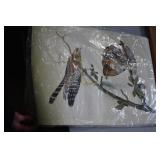 TWO PRINTS READY TO FRAME.