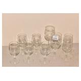 ETCHED GLASSES.