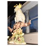 ROOSTER FIGURE COMPOSITION CHIP ON EDGE AS .