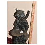 COMPOSITION CHERUB FIGURE.