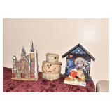 CHURCH FIGURE, SNOWMAN, ETC. .