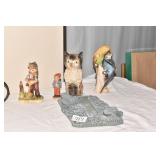 FIGURES ONE DAMAGED ASH PICTURED