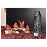 RED CARDINAL FIGURE, ETC..