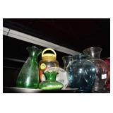 SUN TEA DISPENSER, VASES.