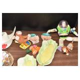 BUZZ LIGHT YEAR, CORN DISH, ETC.