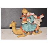 HOLIDAY FIGURE PORCELAIN.