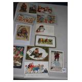 GROUP OF VINTAGE POSTCARDS