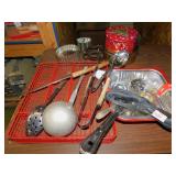 JEWEL BOX, BAKING PANS, SCISSORS
