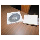 WENDELL AUGUST DISH, STERLING SPOON & DISH