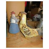 TIN ROOSTER & SPRING ROOSTER