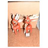 2 VINTAGE REINDEER 7IN