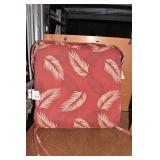 2 CHAIR CUSHIONS 19" SQUARE