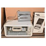TOASTER OVEN, SHRED MATE CASSETTE RECORDER
