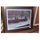 CADETS RETURNING FROM TOWN FRAMED PRINT SLATER