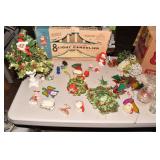 NAPCO VINTAGE BELL PLASTIC ORNAMENTS