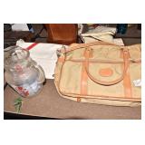 SHELF, TOTE BAG, VINTAGE WATER PITCHER