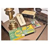 STAPLE GUN CLOCK RADIO DUST BUSTER