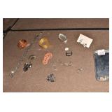 JEWELRY INCLUDING ENAMELED CUFF LINKS COPPER