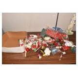 CHRISTMAS DECOR WITH GLASSES