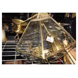 BRASS WITH DOWN LIGHT