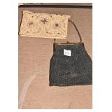 TWO EVENING BAGS.