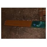 OAK TWIN SIZE BED W/ SIDE RAILS