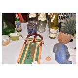 CARDINAL, FESTIVE ITEMS, SMALL SLED, WOOD TOWN