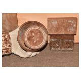 4 ANTIQUE BUTTER PRESS