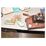 ELECTRIC SCISSORS, CAMERA, SINGER ATTACHEMENT